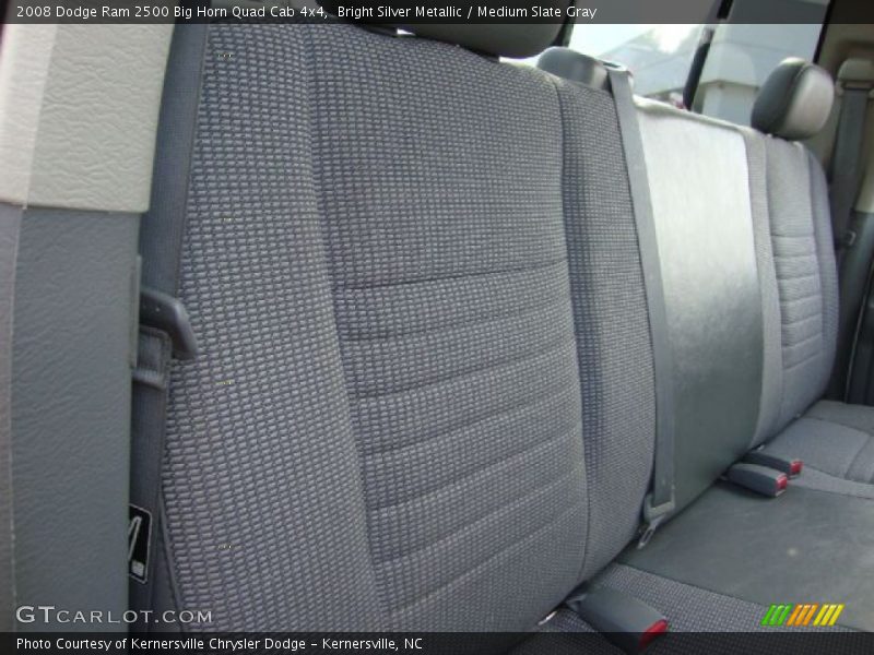 Bright Silver Metallic / Medium Slate Gray 2008 Dodge Ram 2500 Big Horn Quad Cab 4x4