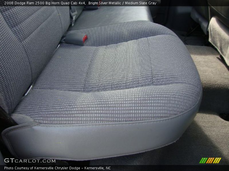 Bright Silver Metallic / Medium Slate Gray 2008 Dodge Ram 2500 Big Horn Quad Cab 4x4