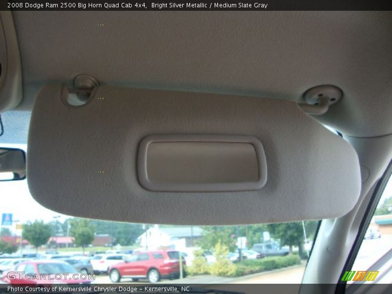 Bright Silver Metallic / Medium Slate Gray 2008 Dodge Ram 2500 Big Horn Quad Cab 4x4