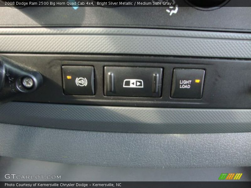 Bright Silver Metallic / Medium Slate Gray 2008 Dodge Ram 2500 Big Horn Quad Cab 4x4