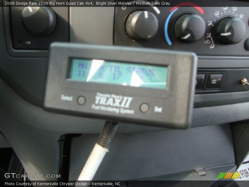 Bright Silver Metallic / Medium Slate Gray 2008 Dodge Ram 2500 Big Horn Quad Cab 4x4