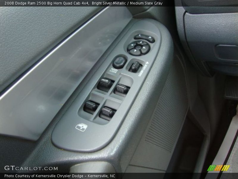 Bright Silver Metallic / Medium Slate Gray 2008 Dodge Ram 2500 Big Horn Quad Cab 4x4