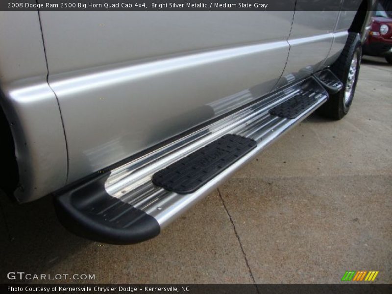 Bright Silver Metallic / Medium Slate Gray 2008 Dodge Ram 2500 Big Horn Quad Cab 4x4