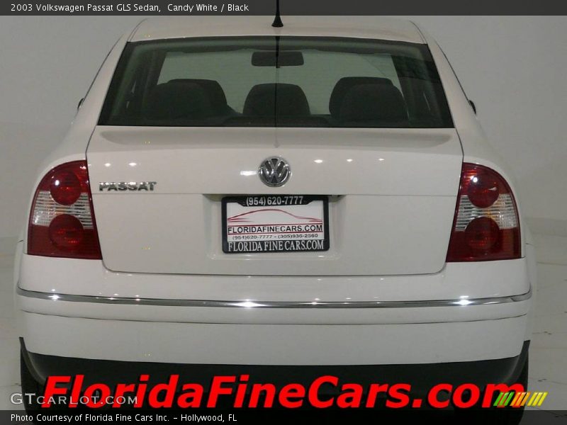 Candy White / Black 2003 Volkswagen Passat GLS Sedan
