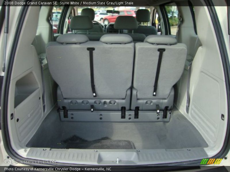 Stone White / Medium Slate Gray/Light Shale 2008 Dodge Grand Caravan SE