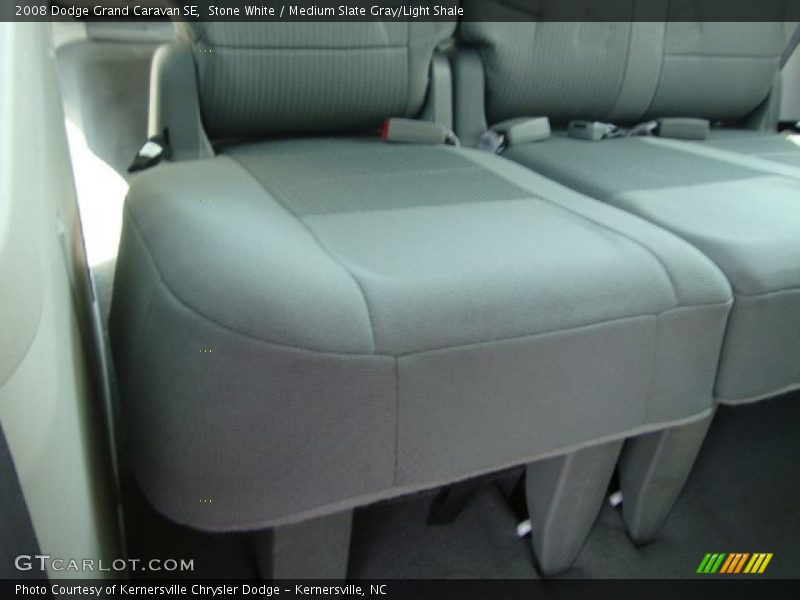 Stone White / Medium Slate Gray/Light Shale 2008 Dodge Grand Caravan SE