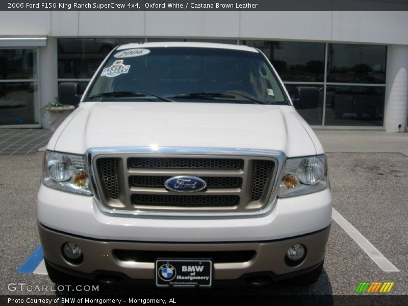 Oxford White / Castano Brown Leather 2006 Ford F150 King Ranch SuperCrew 4x4