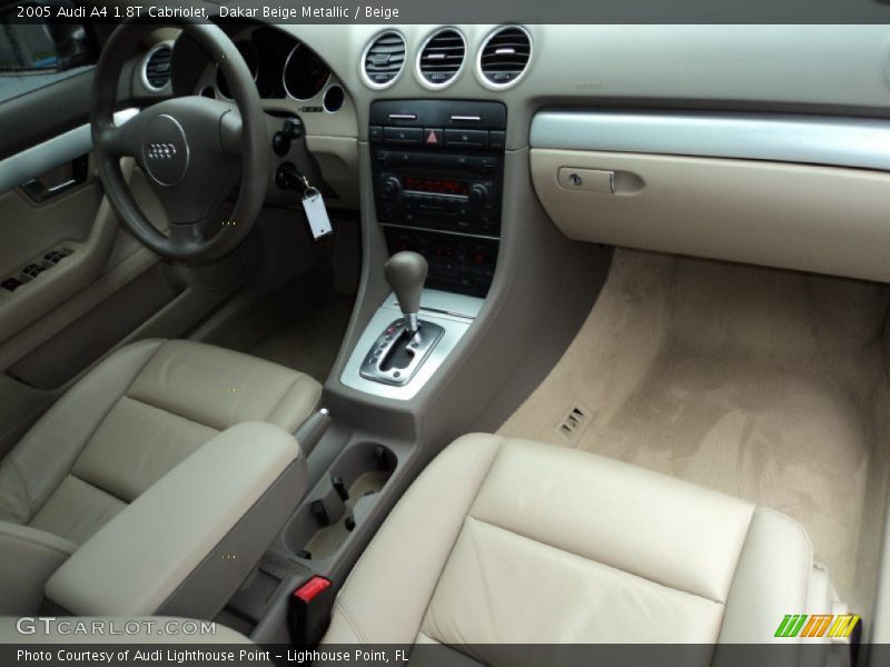  2005 A4 1.8T Cabriolet Beige Interior