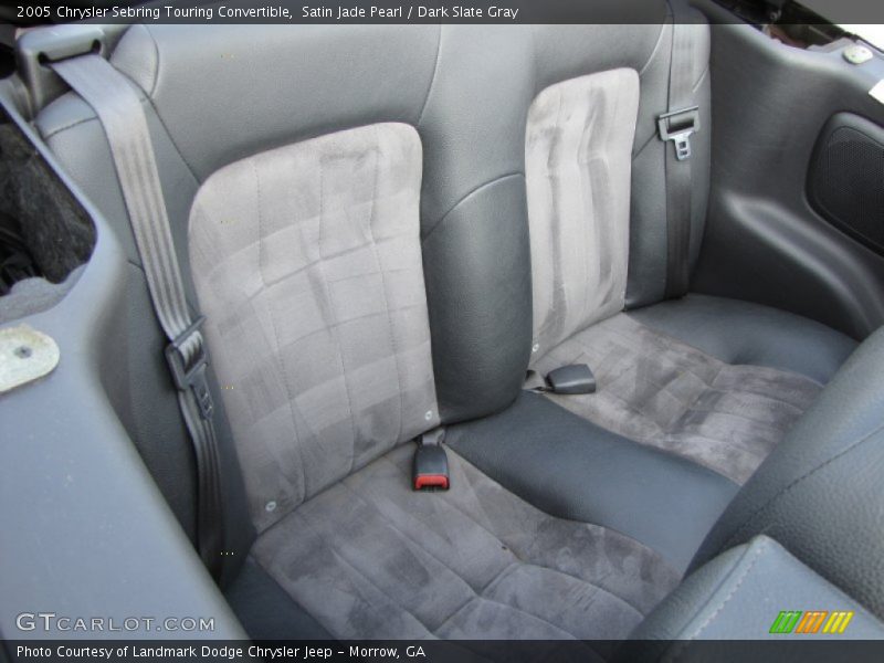 Satin Jade Pearl / Dark Slate Gray 2005 Chrysler Sebring Touring Convertible