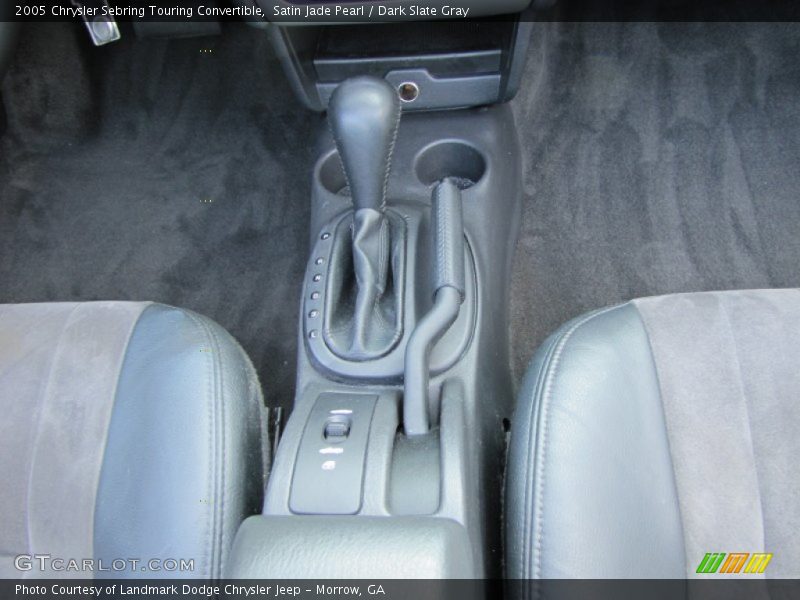 Satin Jade Pearl / Dark Slate Gray 2005 Chrysler Sebring Touring Convertible