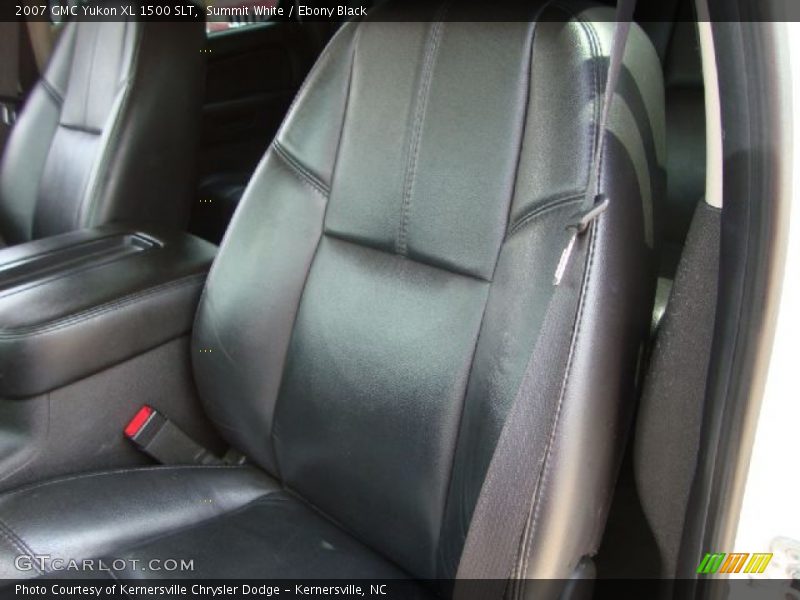 Summit White / Ebony Black 2007 GMC Yukon XL 1500 SLT