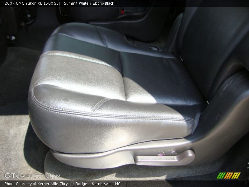 Summit White / Ebony Black 2007 GMC Yukon XL 1500 SLT