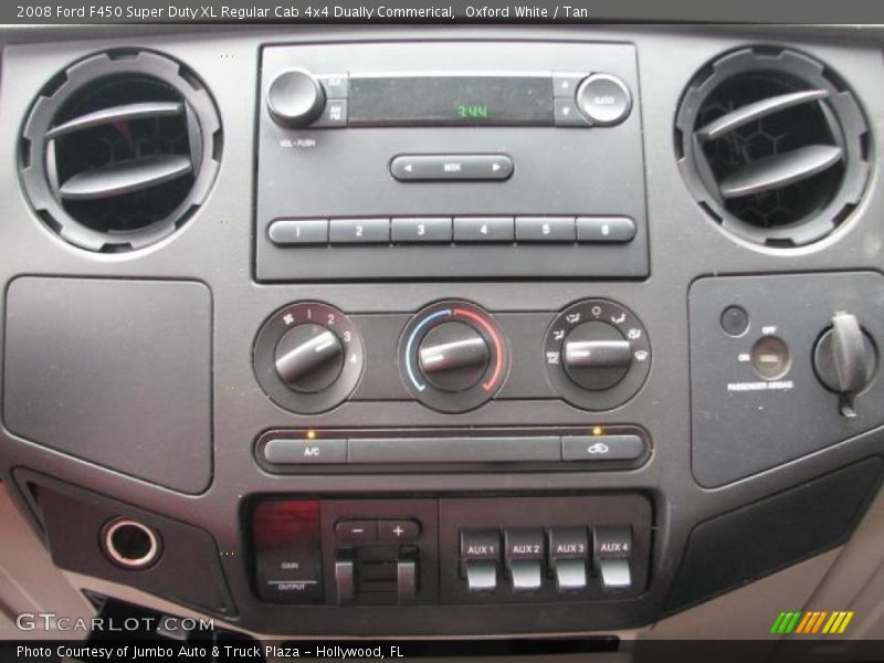 Controls of 2008 F450 Super Duty XL Regular Cab 4x4 Dually Commerical