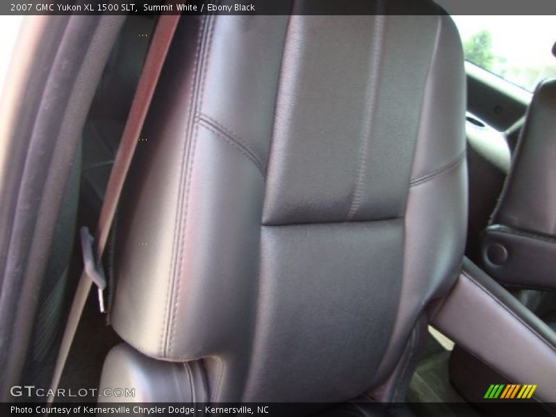 Summit White / Ebony Black 2007 GMC Yukon XL 1500 SLT