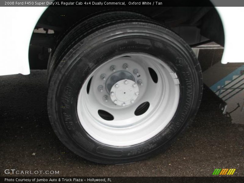  2008 F450 Super Duty XL Regular Cab 4x4 Dually Commerical Wheel