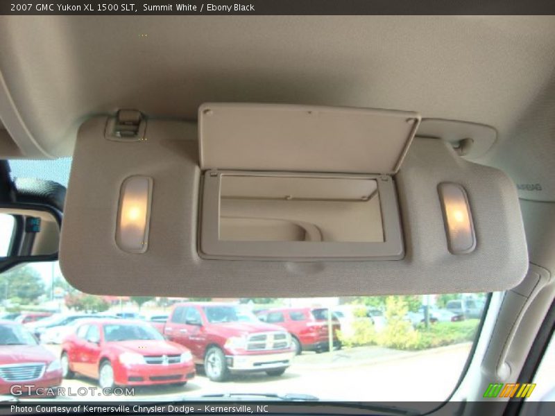 Summit White / Ebony Black 2007 GMC Yukon XL 1500 SLT