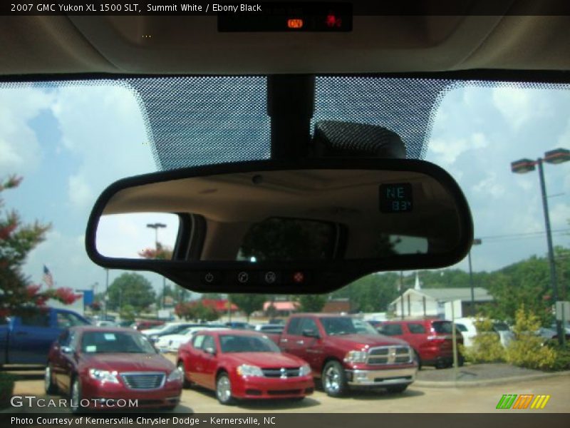 Summit White / Ebony Black 2007 GMC Yukon XL 1500 SLT