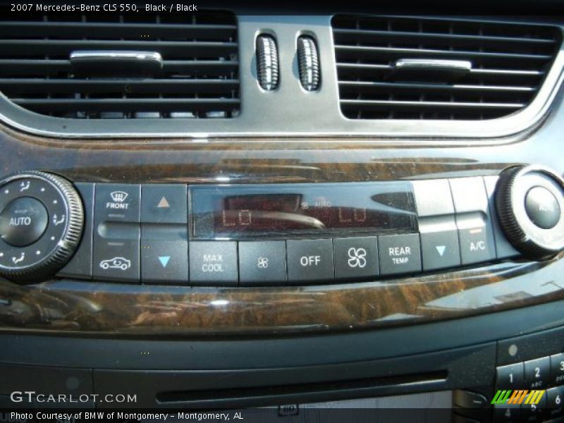 Black / Black 2007 Mercedes-Benz CLS 550