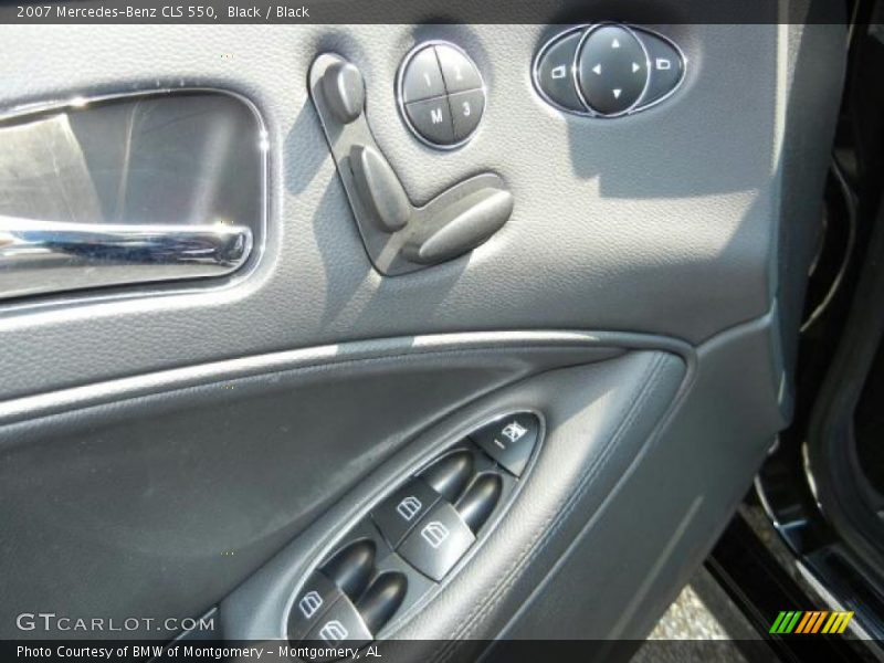 Black / Black 2007 Mercedes-Benz CLS 550