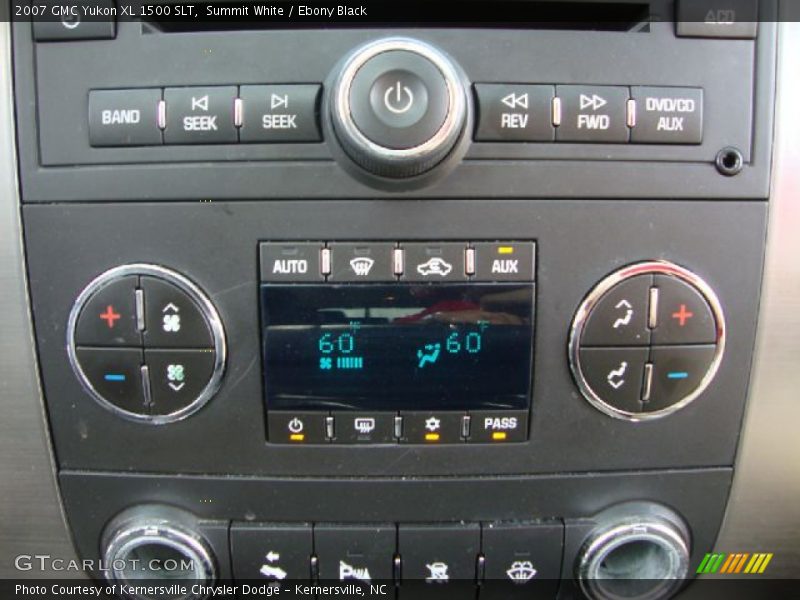 Summit White / Ebony Black 2007 GMC Yukon XL 1500 SLT