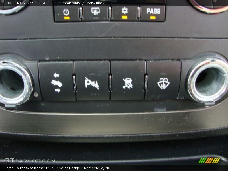 Summit White / Ebony Black 2007 GMC Yukon XL 1500 SLT