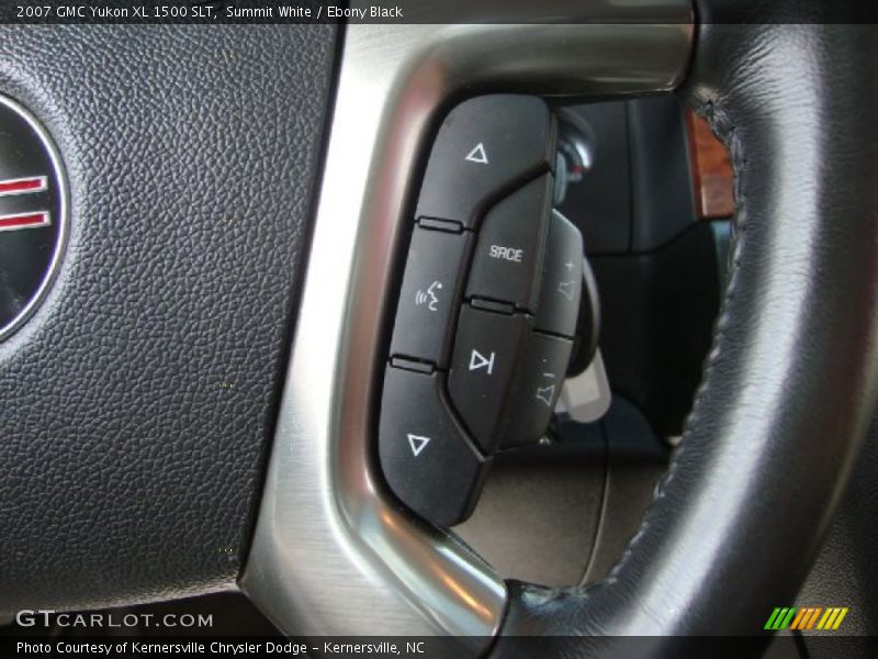 Summit White / Ebony Black 2007 GMC Yukon XL 1500 SLT