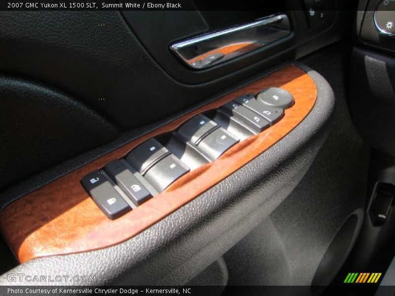 Summit White / Ebony Black 2007 GMC Yukon XL 1500 SLT
