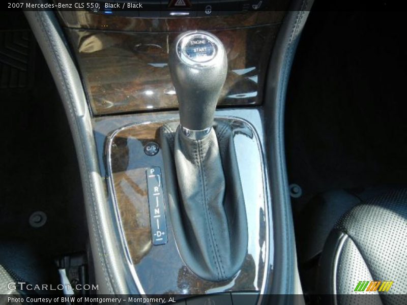 Black / Black 2007 Mercedes-Benz CLS 550