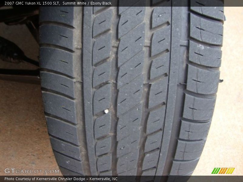 Summit White / Ebony Black 2007 GMC Yukon XL 1500 SLT