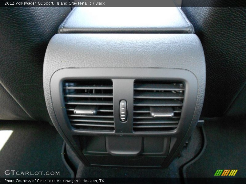 Island Gray Metallic / Black 2012 Volkswagen CC Sport