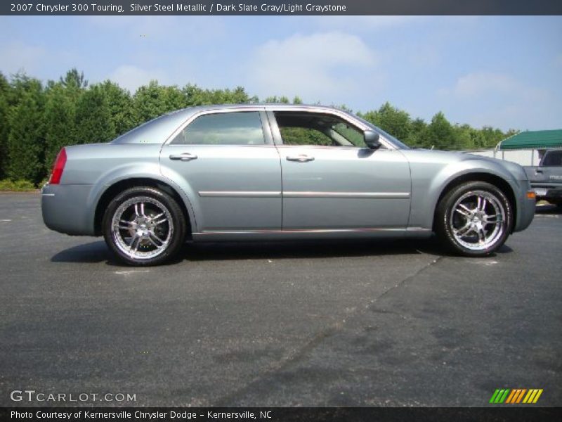 Silver Steel Metallic / Dark Slate Gray/Light Graystone 2007 Chrysler 300 Touring