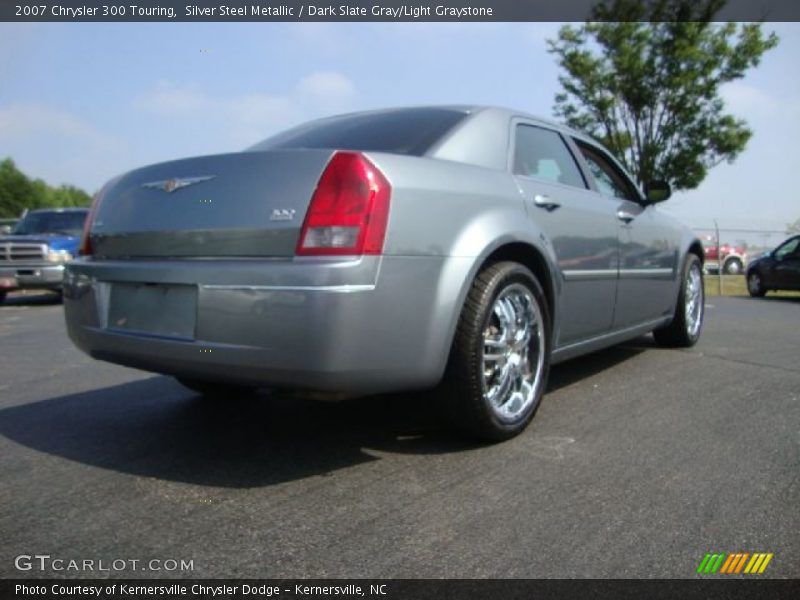 Silver Steel Metallic / Dark Slate Gray/Light Graystone 2007 Chrysler 300 Touring