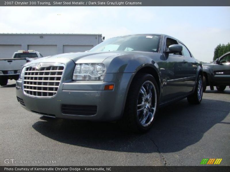 Silver Steel Metallic / Dark Slate Gray/Light Graystone 2007 Chrysler 300 Touring