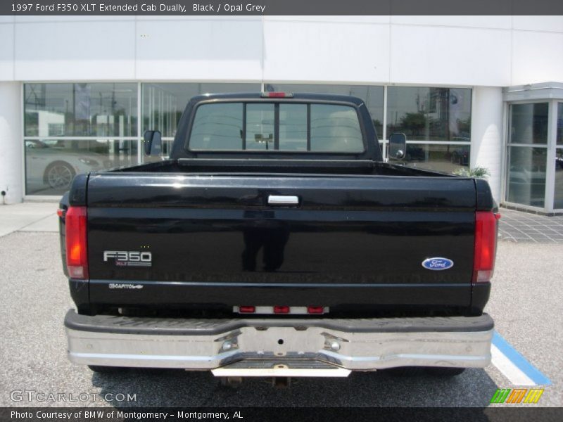 Black / Opal Grey 1997 Ford F350 XLT Extended Cab Dually