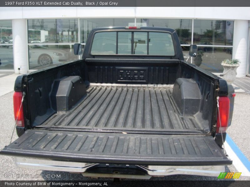 Black / Opal Grey 1997 Ford F350 XLT Extended Cab Dually