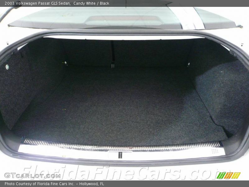 Candy White / Black 2003 Volkswagen Passat GLS Sedan