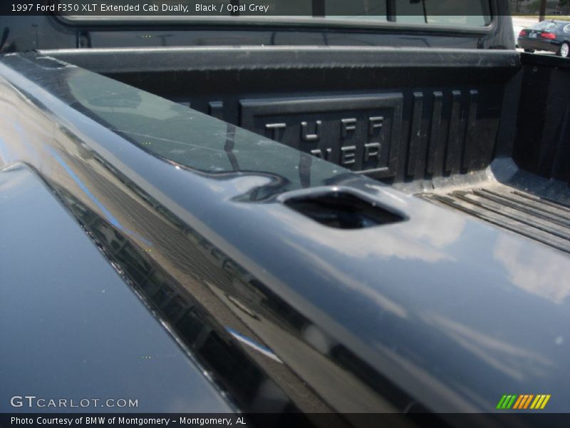 Black / Opal Grey 1997 Ford F350 XLT Extended Cab Dually