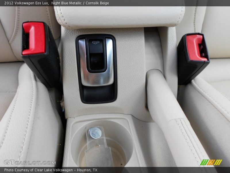 Night Blue Metallic / Cornsilk Beige 2012 Volkswagen Eos Lux