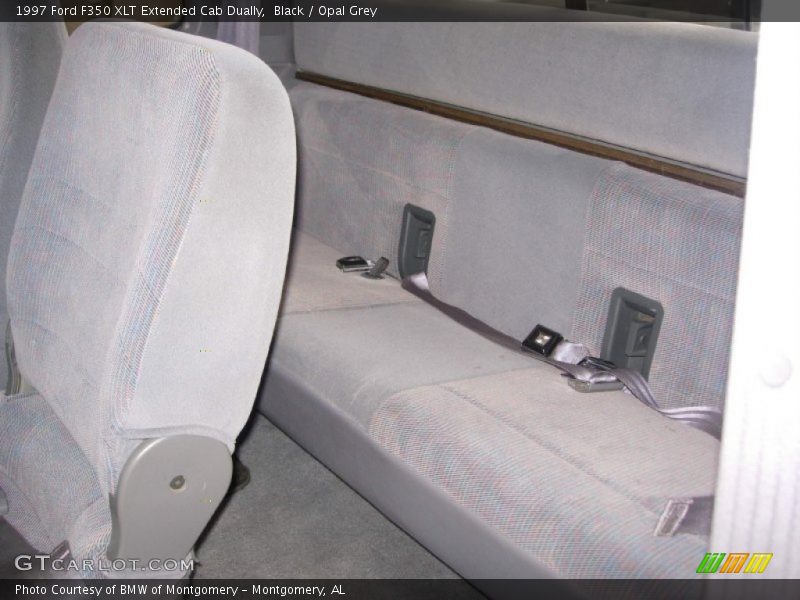 Black / Opal Grey 1997 Ford F350 XLT Extended Cab Dually