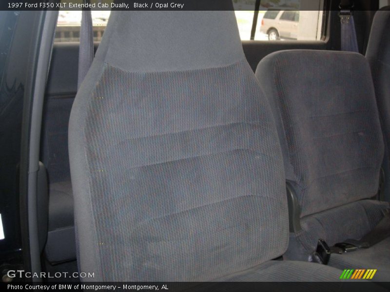 Black / Opal Grey 1997 Ford F350 XLT Extended Cab Dually