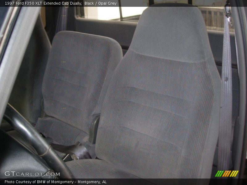 Black / Opal Grey 1997 Ford F350 XLT Extended Cab Dually