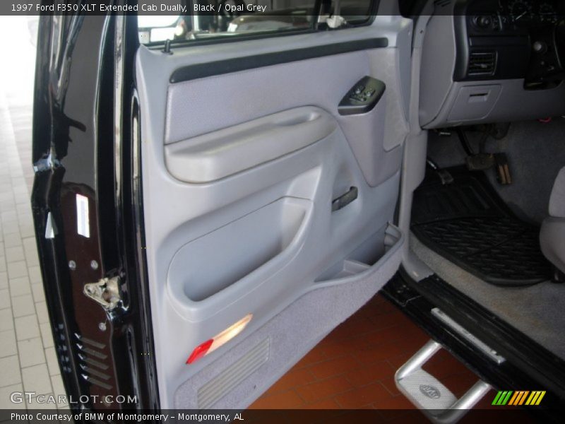 Black / Opal Grey 1997 Ford F350 XLT Extended Cab Dually