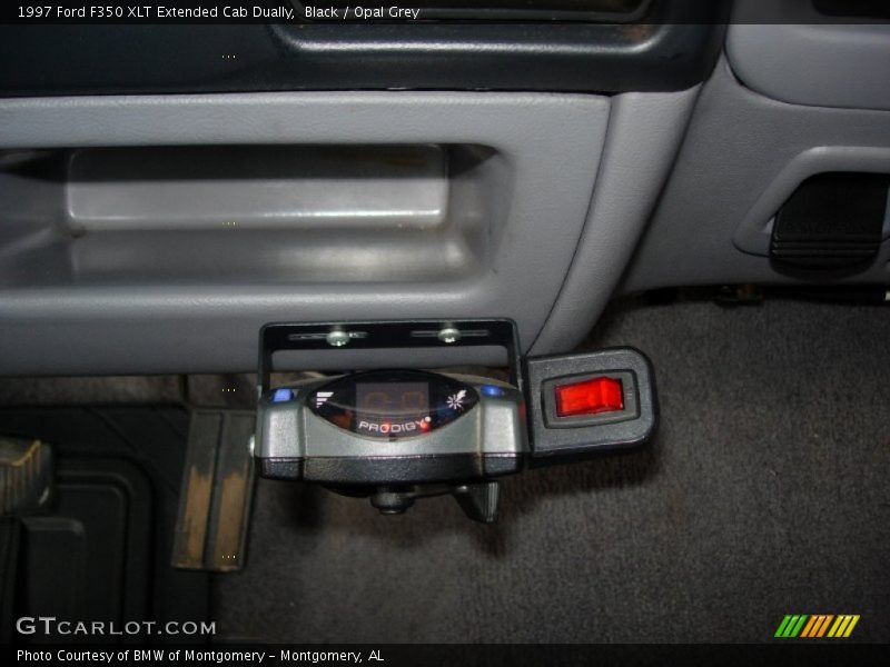 Black / Opal Grey 1997 Ford F350 XLT Extended Cab Dually