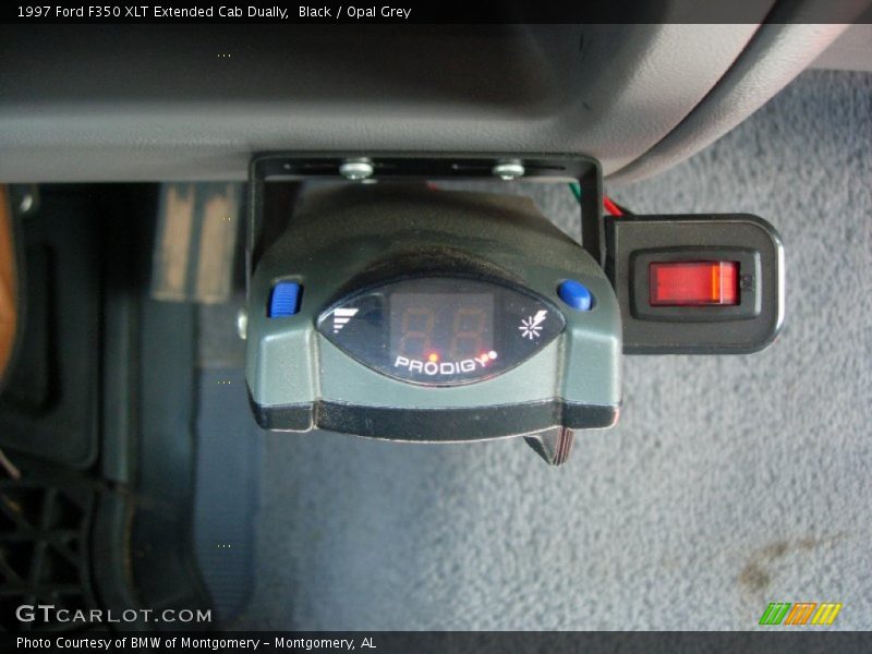 Black / Opal Grey 1997 Ford F350 XLT Extended Cab Dually