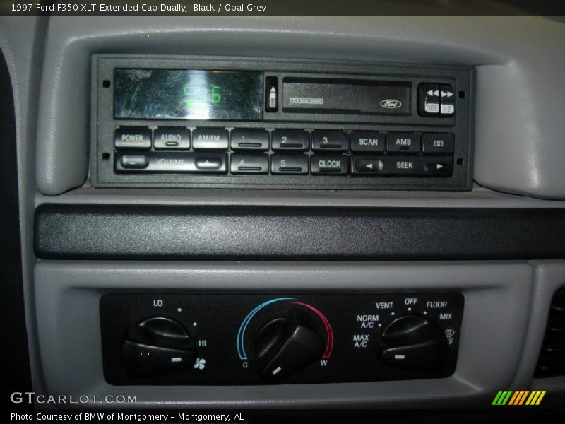 Black / Opal Grey 1997 Ford F350 XLT Extended Cab Dually