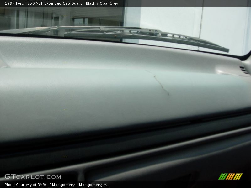 Black / Opal Grey 1997 Ford F350 XLT Extended Cab Dually