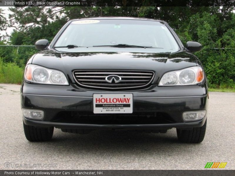 Black Obsidian / Graphite 2003 Infiniti I 35