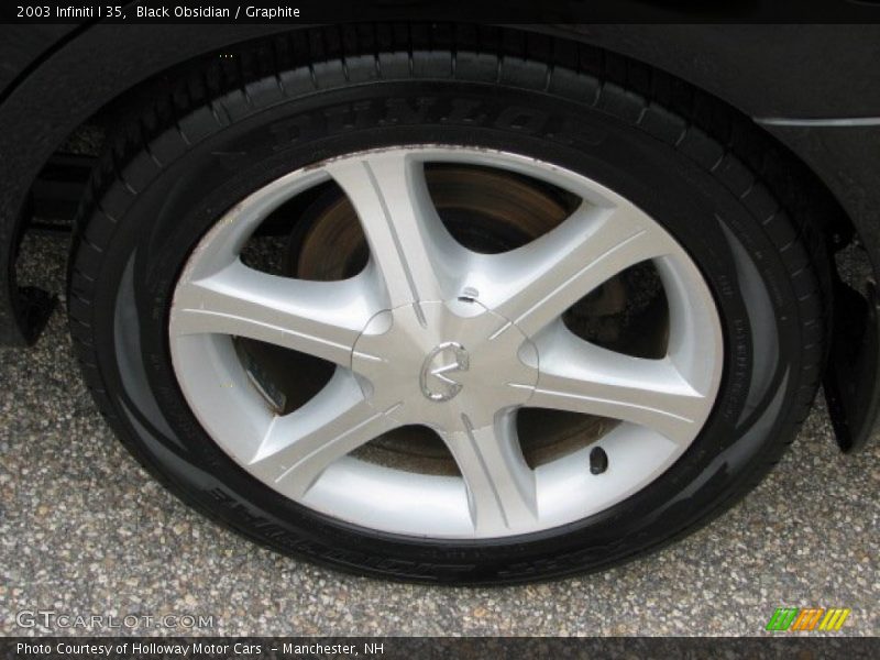 Black Obsidian / Graphite 2003 Infiniti I 35