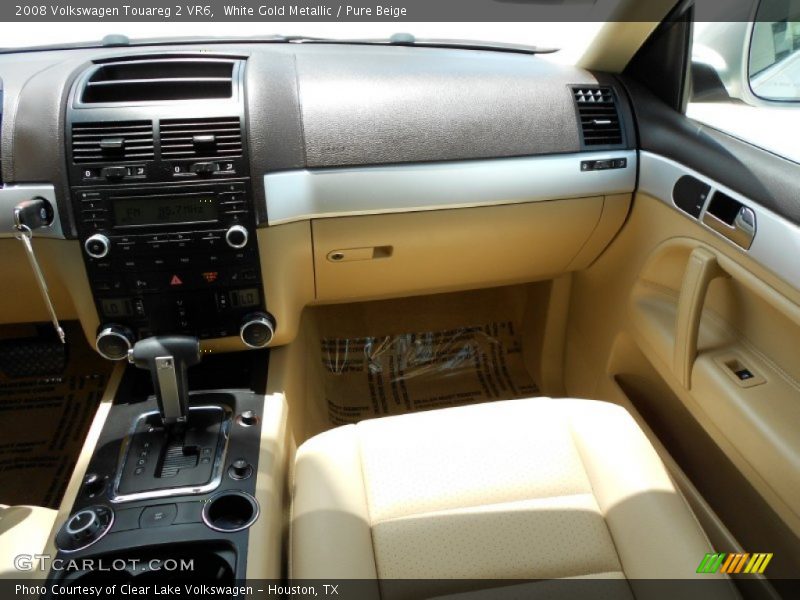 White Gold Metallic / Pure Beige 2008 Volkswagen Touareg 2 VR6