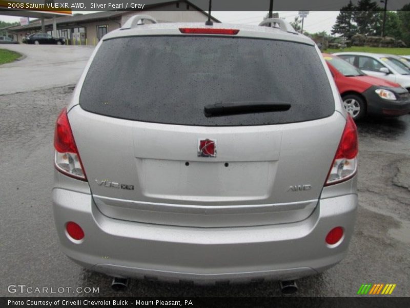 Silver Pearl / Gray 2008 Saturn VUE XR AWD